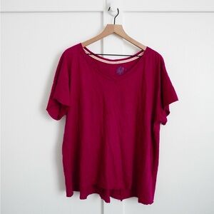 Anthropologie Pilcro Short Sleeve Scoop Neck Tee